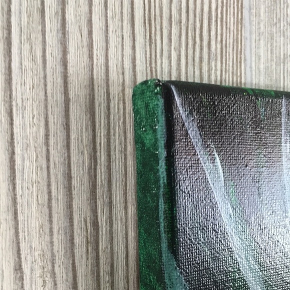 Original Painting Flowers Floral Wall Art on Canvas 20"x16" - Picture 14 of 15